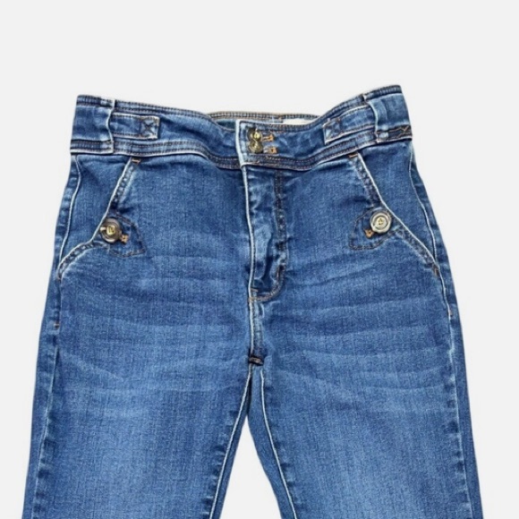 Anthropologie Pilcro High Rise Trouser Bootcut Jeans Size 25 - Picture 2 of 8